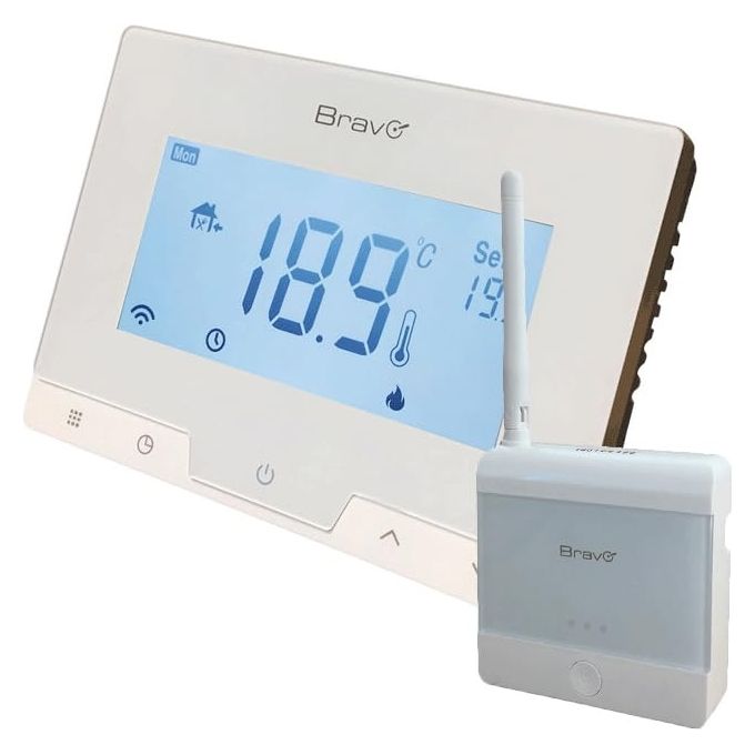 foto del prodotto bravo cronotermostato glam digitale wi-fi