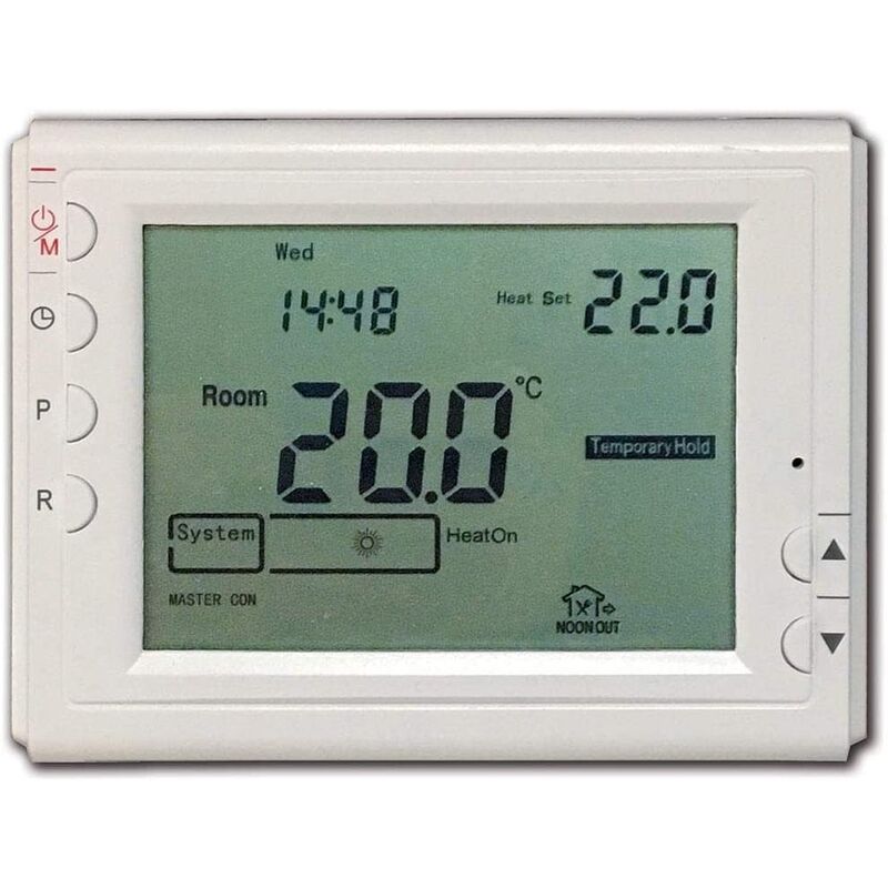 foto del prodotto bravo cronotermostato settimanale digitale display 3.8 