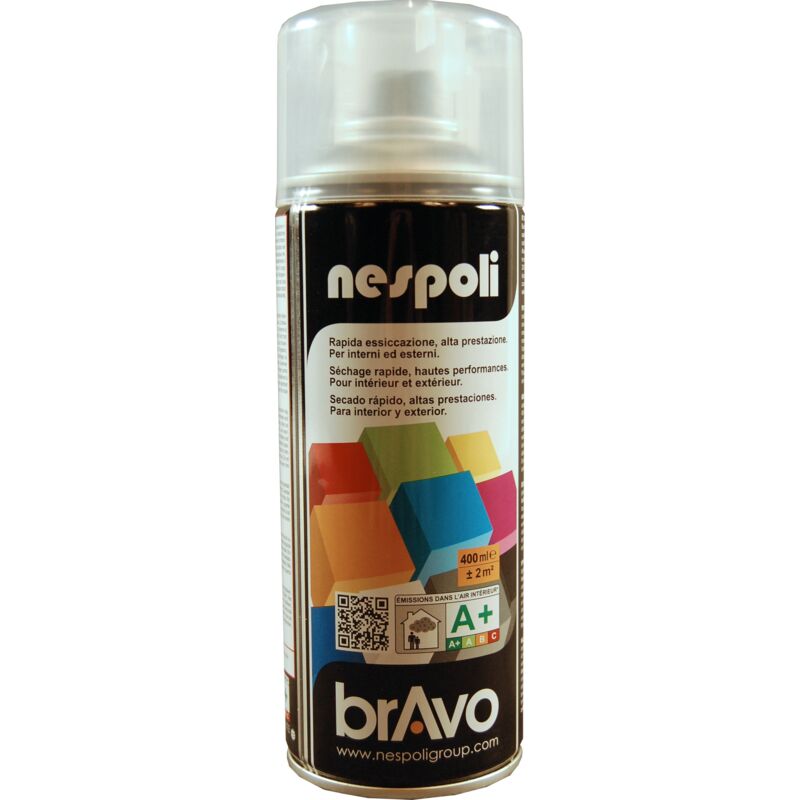 foto del prodotto bravo tinte ral trasparente lucido 400ml nespoli