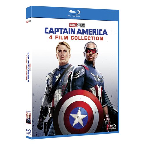 foto del prodotto brd 25754 captain america-4 film collec.