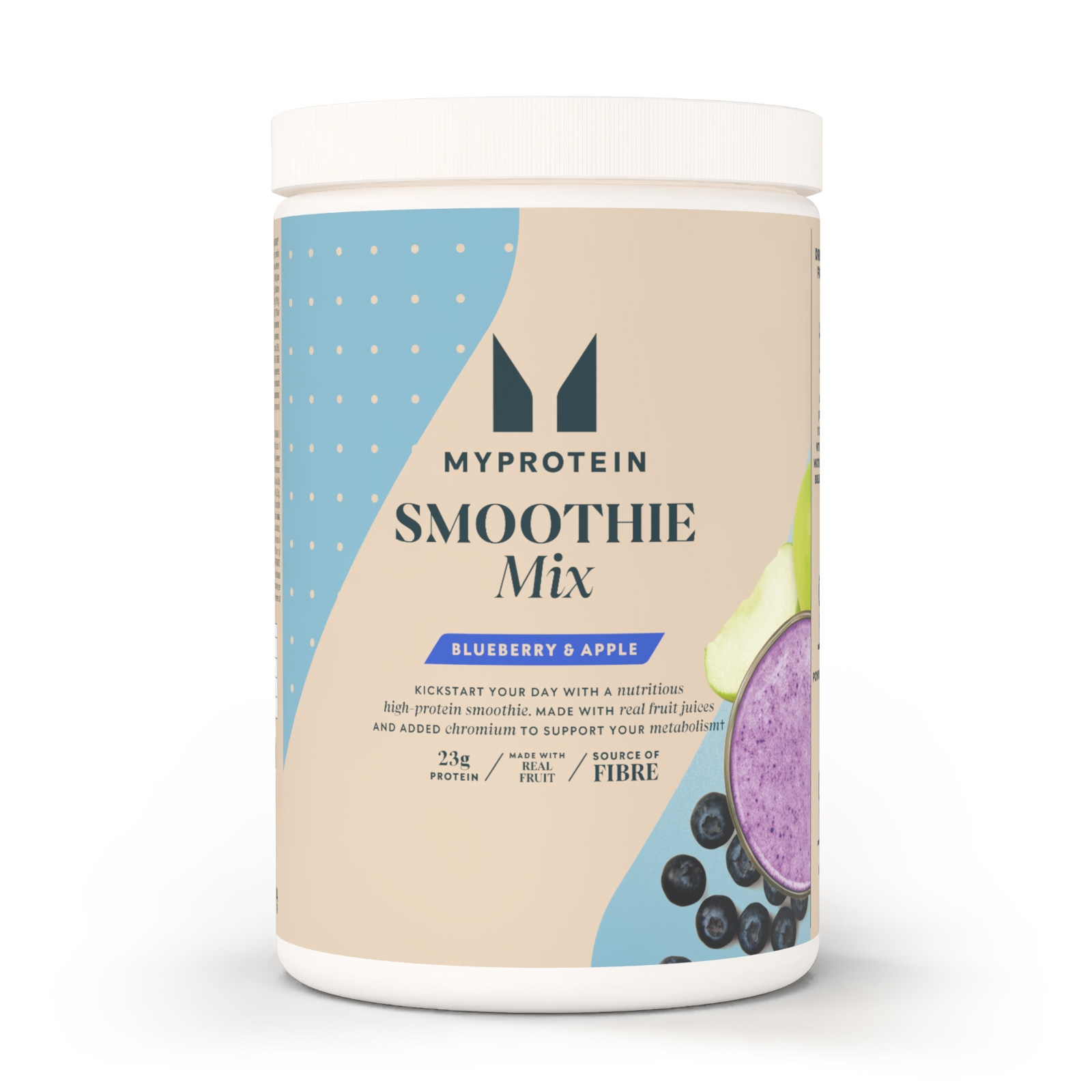 foto del prodotto breakfast smoothie 500g mirtillo e mela