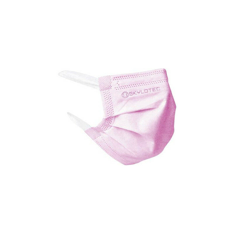 foto del prodotto breasey med iir classic respiratory mask. rosa. scatola di 50 pezzi.