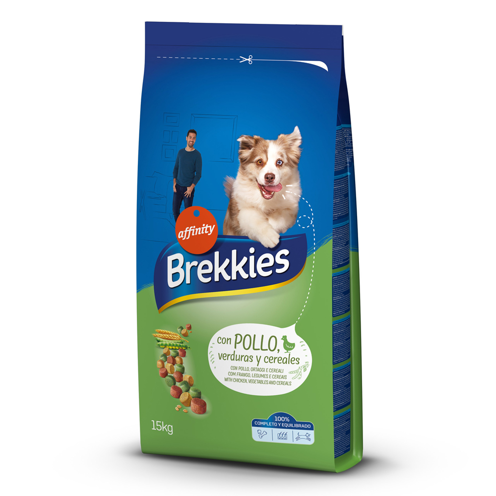 foto del prodotto brekkies dog complete chicken 15 kg
