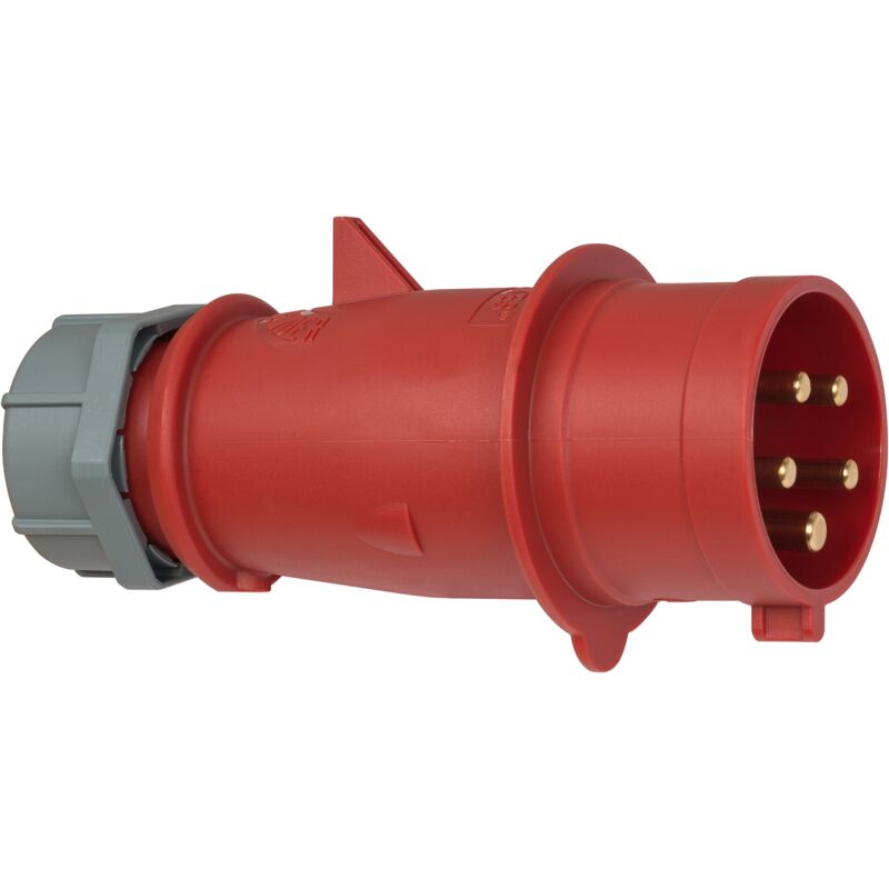 foto del prodotto brennenstuhl 1081320 spina invertitore di fase, cee 400 v 32 a ip 44, rosso