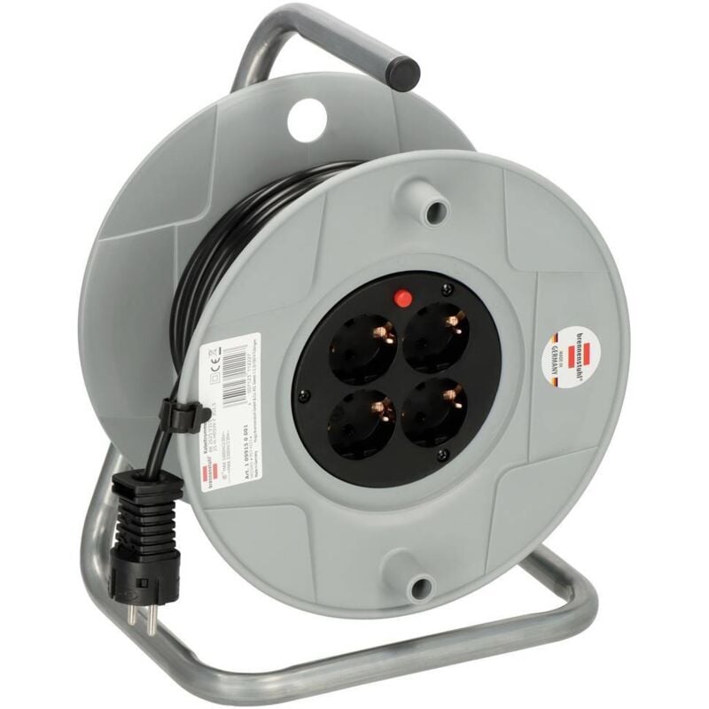 foto del prodotto brennenstuhl 1099150001 avvolgicavo 25.00 m nero spina schuko