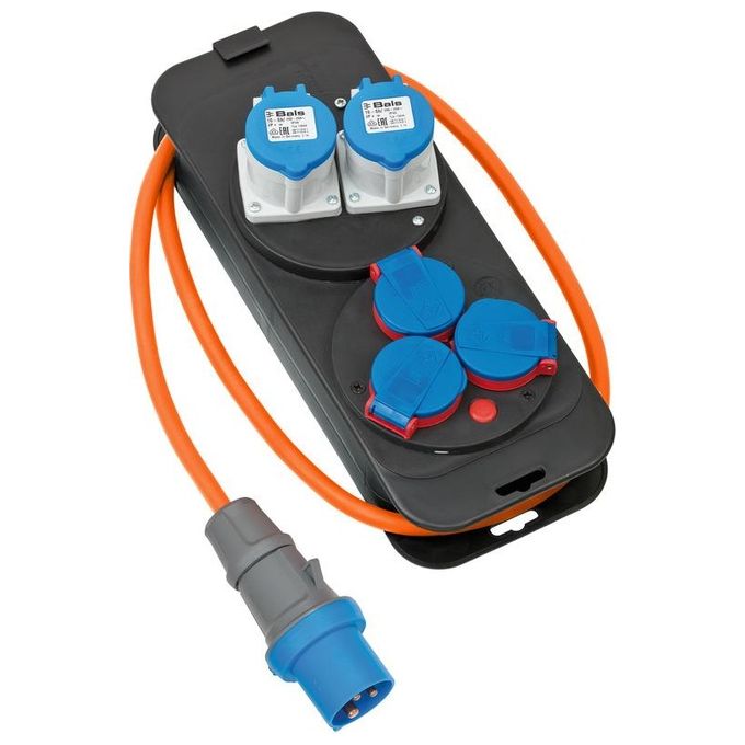 foto del prodotto brennenstuhl 1151600030 prolunghe e multiple 1,5 m 5 presa(e) ac esterno nero