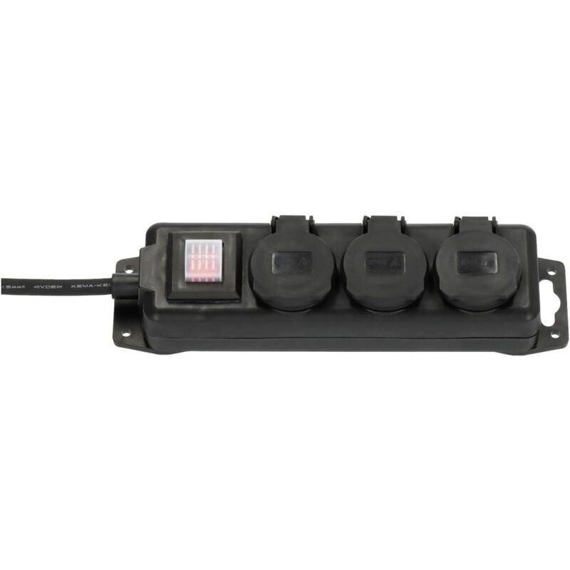 immagine 0 del prodotto brennenstuhl 1159950013 presa multipla a 6 ingressi con interruttore nero