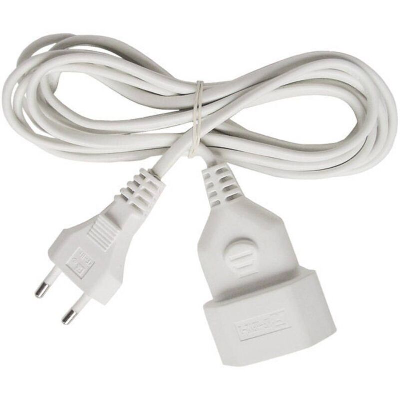 foto del prodotto brennenstuhl 1161660 alimentazione prolunga bianco 3.00 m h03vvh2 f 2x 0,75 mm 