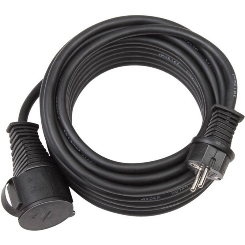 foto del prodotto brennenstuhl 1167810 alimentazione prolunga nero 10.00 m h07rn f 3g 1,5 mm 