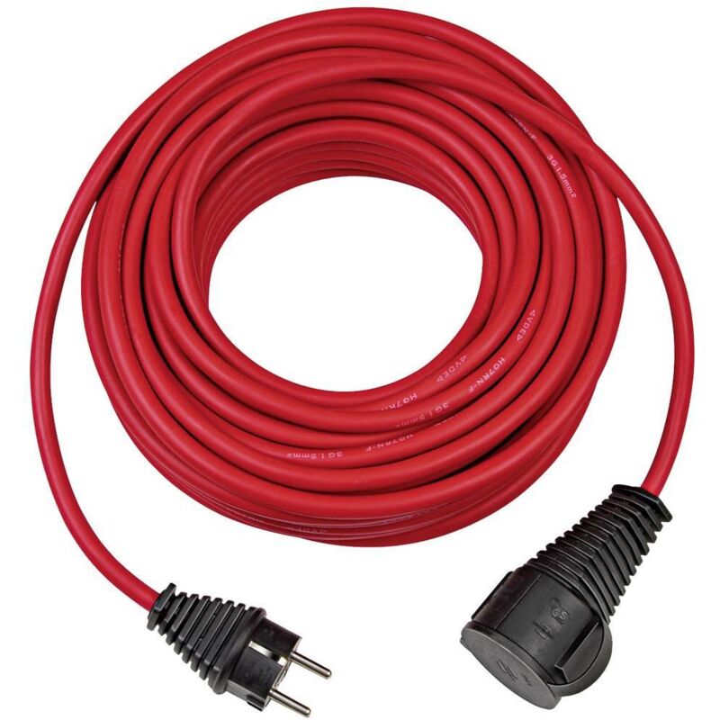 foto del prodotto brennenstuhl 1167950 alimentazione prolunga 16 a rosso 10.00 m h07rn f 3g 1,5 mm adatto per ambienti esterni