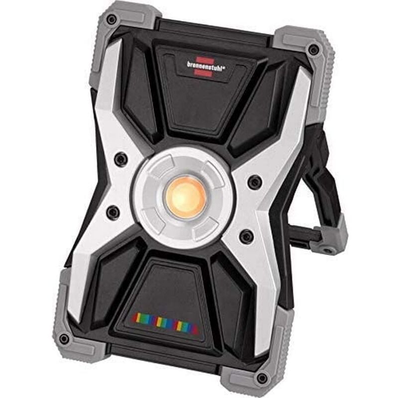 foto del prodotto brennenstuhl lampada da lavoro a led ricaricabile rufus cri 95 con resa cromatica cri ad alta intensit , faretto da lavoro 2700lm con powerbank,
