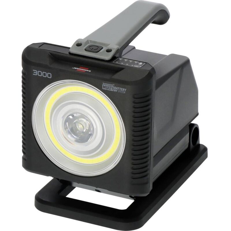 foto del prodotto brennenstuhl multi battery led lampada portatile ricaricabile hl 3000, 1140 2160lm, ip54