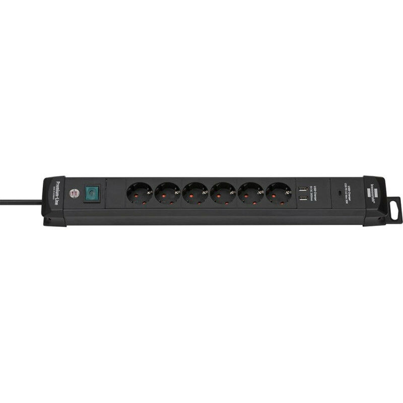 foto del prodotto brennenstuhl multiprise 6x h05vv f3g1.5 3m premium line
