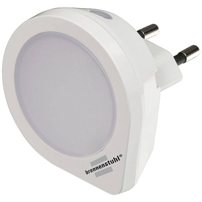 foto del prodotto brennenstuhl nl 01 qd 1173190010 lampada notturna rotondo led monocolore bianco