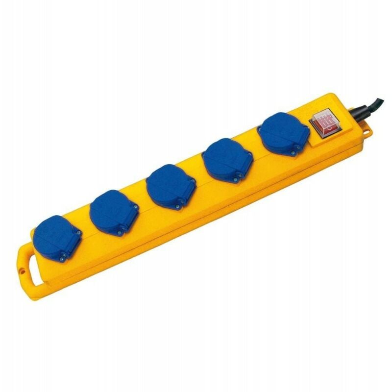 foto del prodotto brennenstuhl strisce 5 sorite 2m h07rn f3g1,5