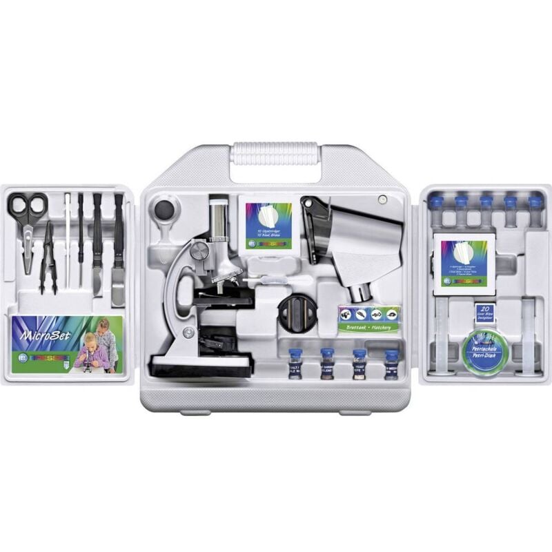 foto del prodotto bresser optik 88-51000 junior 300x - 1200x microscopio per bambini monoculare 1200 x