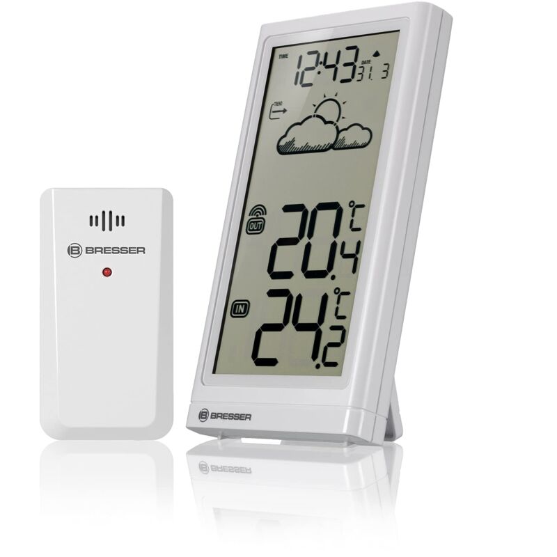 foto del prodotto bresser stazione meteorologica meteo temp, bianco