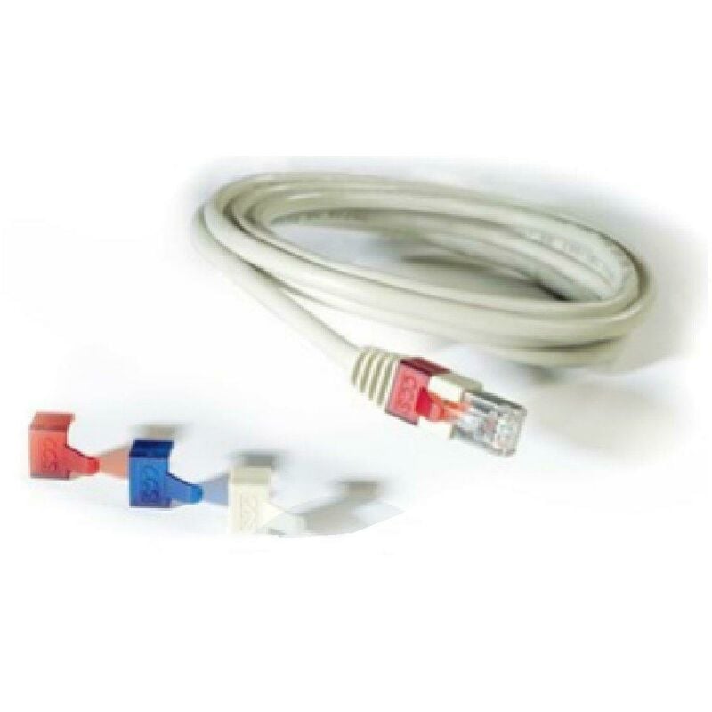 foto del prodotto bretella di collegamento rj45 rj45 cat5e ftp 0,5mt 2005035 qubix