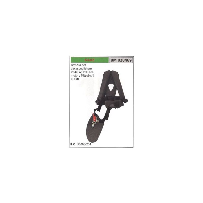 foto del prodotto bretella per decespugliatore v540 w kaaz