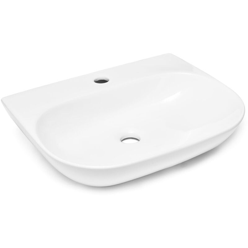 foto del prodotto brevis lavabo sospeso con foro per rubinetto, 50x38,5x12cm satbre5038r swiss aqua technologies