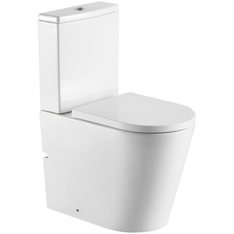 foto del prodotto brevis wc da appoggio senza brida sedile softclose satbre031rrexvpsn swiss aqua technologies