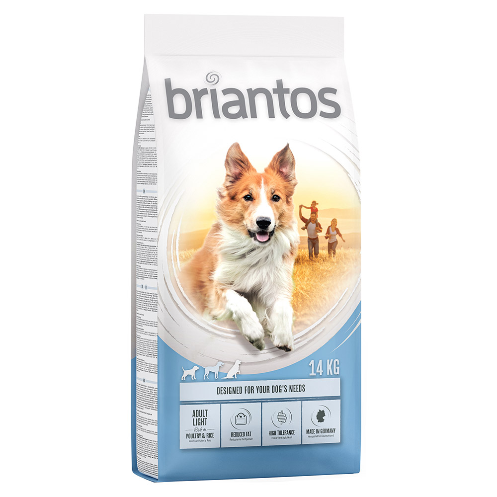 foto del prodotto briantos adult light crocchette per cane 14 kg