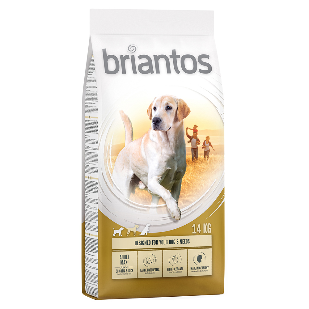 foto del prodotto briantos adult maxi crocchette per cani 14 kg