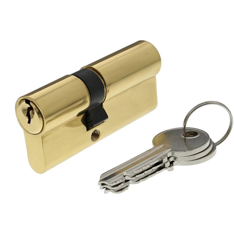 foto del prodotto bricard 30104 cilindro di serratura doppio ingresso securipro dimensione 30 40 mm in ottone