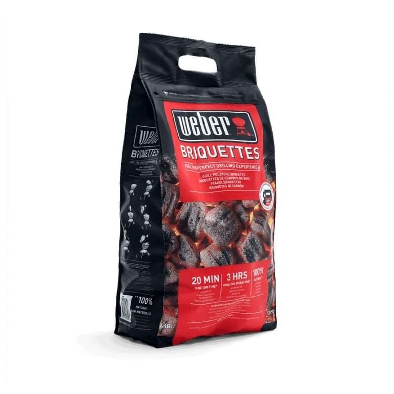 foto del prodotto bricchetti 4 kg carbonella naturale fsc weber