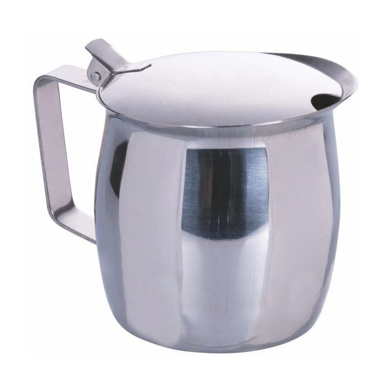 foto del prodotto bricco in acciaio inox 18 10 4tz 480ml con coperchio