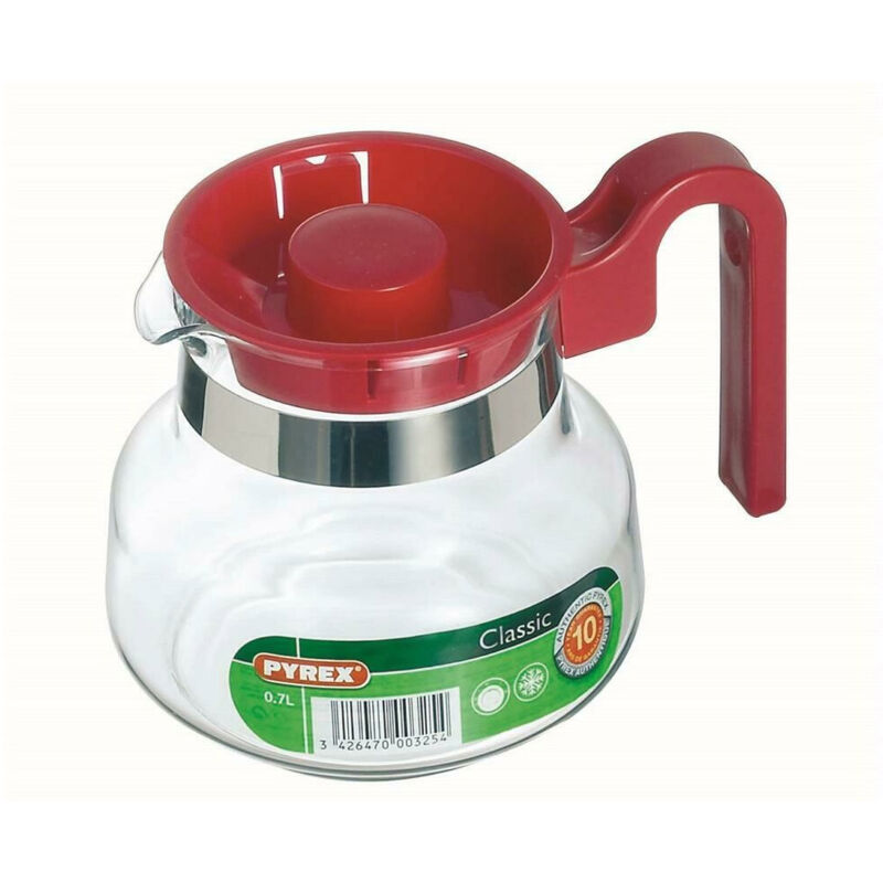 immagine 0 del prodotto bricco pyrex rosso 710a lt 0.65