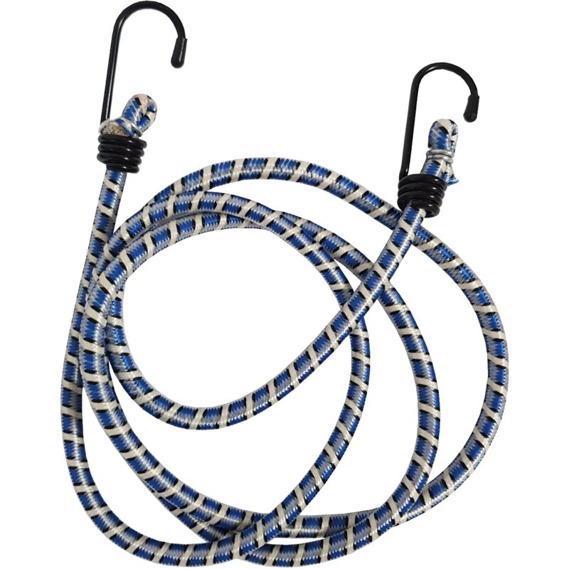 foto del prodotto brico dea - allacciabagagli c gancio in ferro ideal star 150 cm - confezione 2 pezzi