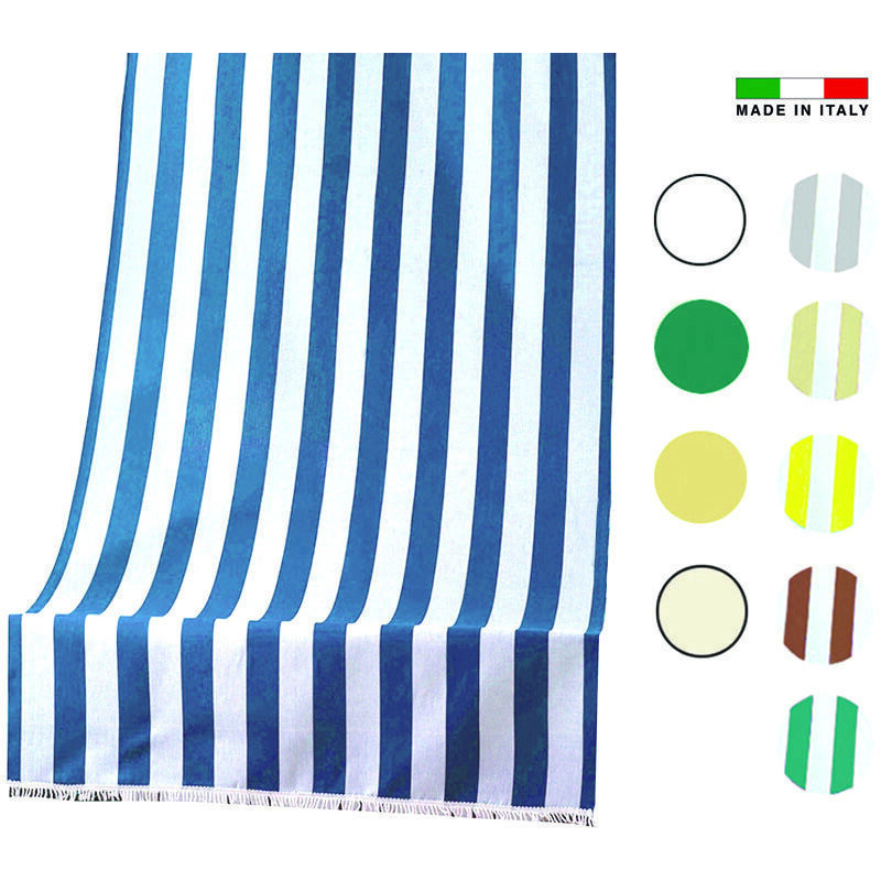foto del prodotto brico dea tenda da sole rio con tunnel cm.140 cm.300h. bianco grigio