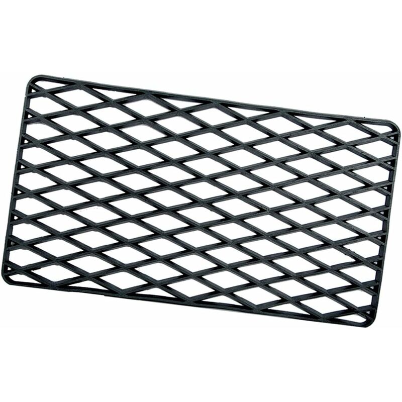 foto del prodotto brico dea zerbino gomma dura 34x57cm antiscivolo spessore 2cm raschiafango antisporco