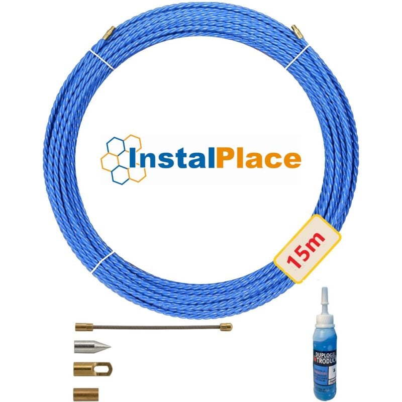 foto del prodotto brico passacavi intercambiabili con accessori, diametro 6 mm, 15 m anguila
