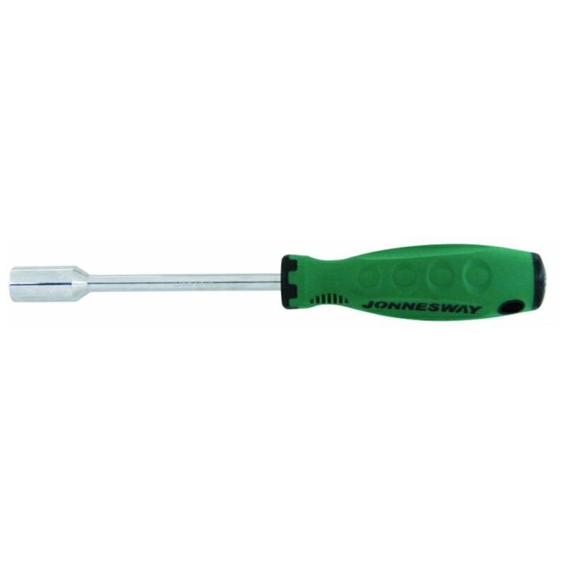 foto del prodotto bricoline cacciavite a bussola, jonnesway, modello 10x125mm, ideale per lavori meccanici deprecisione , in acciaio robusto con impugnatura