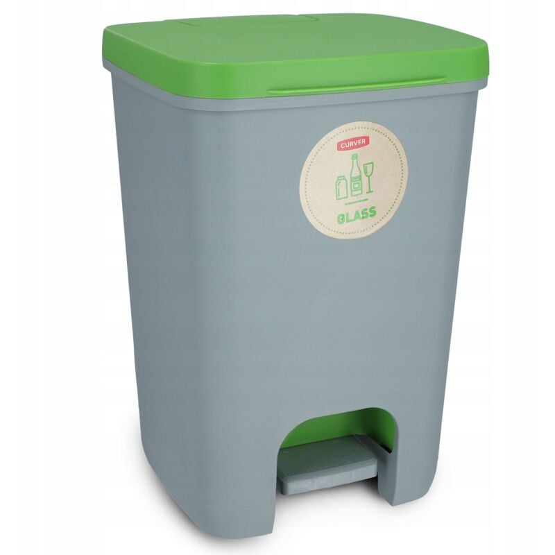 foto del prodotto bricoline pattumiera curver 20 l verde