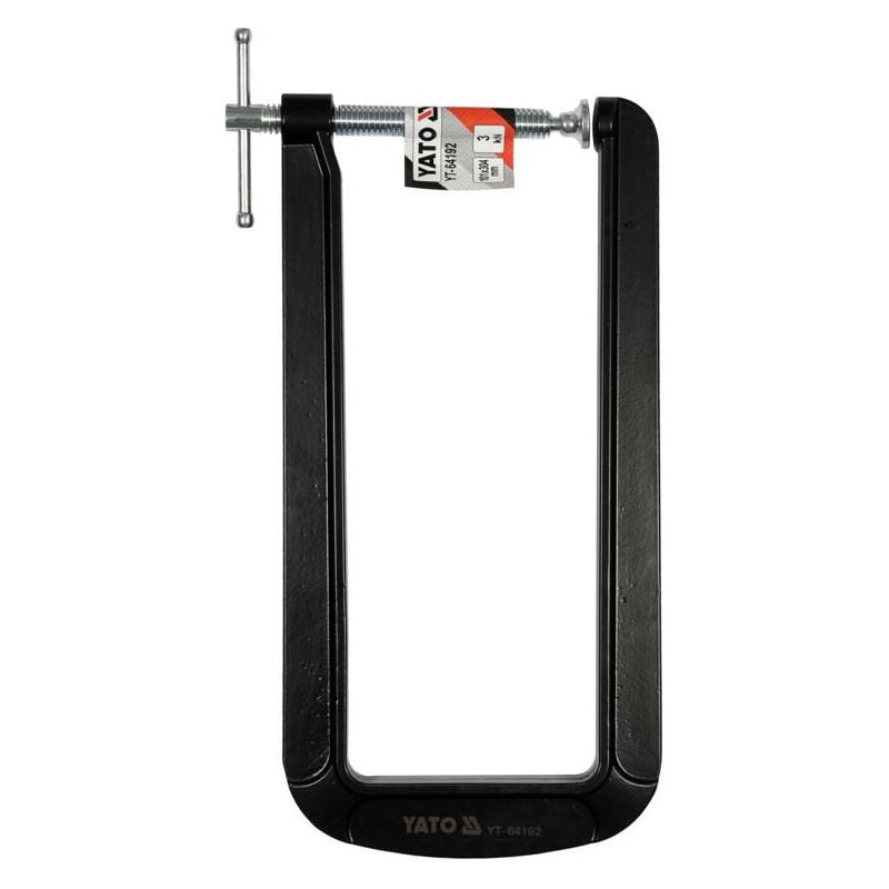 foto del prodotto bricoline yato yt 64192 morsetto a c nero