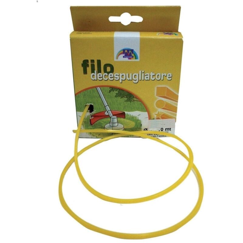 foto del prodotto bricoqui maniver filo per decespugliatore stellare, diametro 2,0 x 100 mt