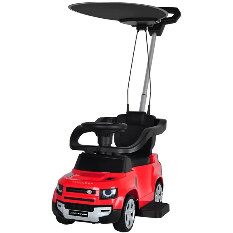 foto del prodotto bricoshop24 macchina bambini primi passi 86x44x98 cm maniglia regolabile rossa