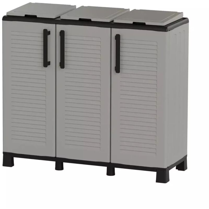 foto del prodotto bricoshop24 mobile rifiuti raccolta differenziata porta sacco spazzatura pattumiera esterno