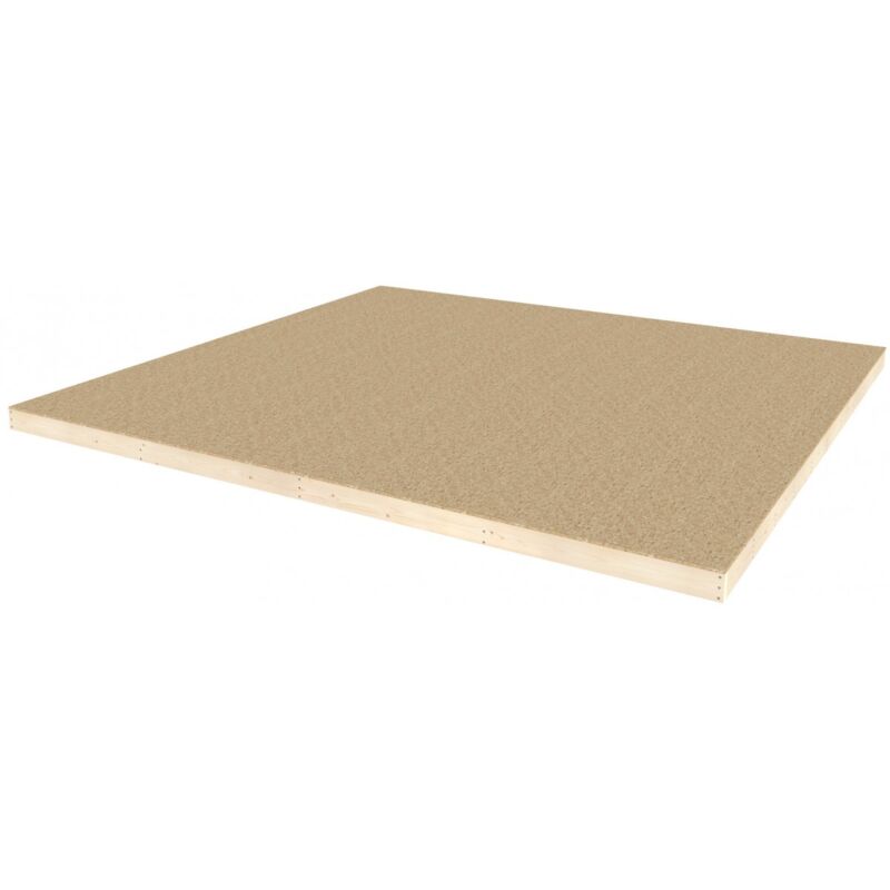 foto del prodotto bricoshop24 pavimento in legno per casetta da giardino 21mq