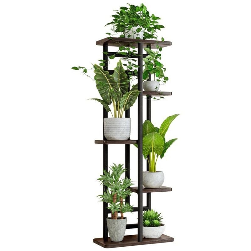 foto del prodotto bricoshop24 portavasi a colonna porta piante fiori vasi da interno