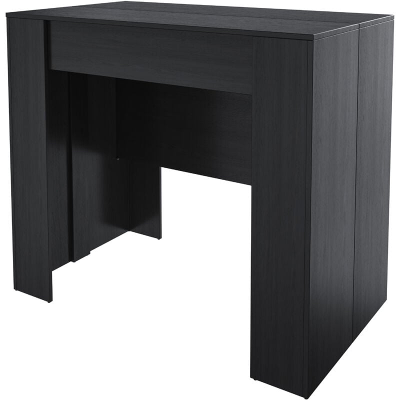 foto del prodotto bricozone tavolo consolle allungabile oslo plus fino a 2.37 metri, tavolo 10 posti salvaspazio multiposizione, design moderno ed elegante, consolle