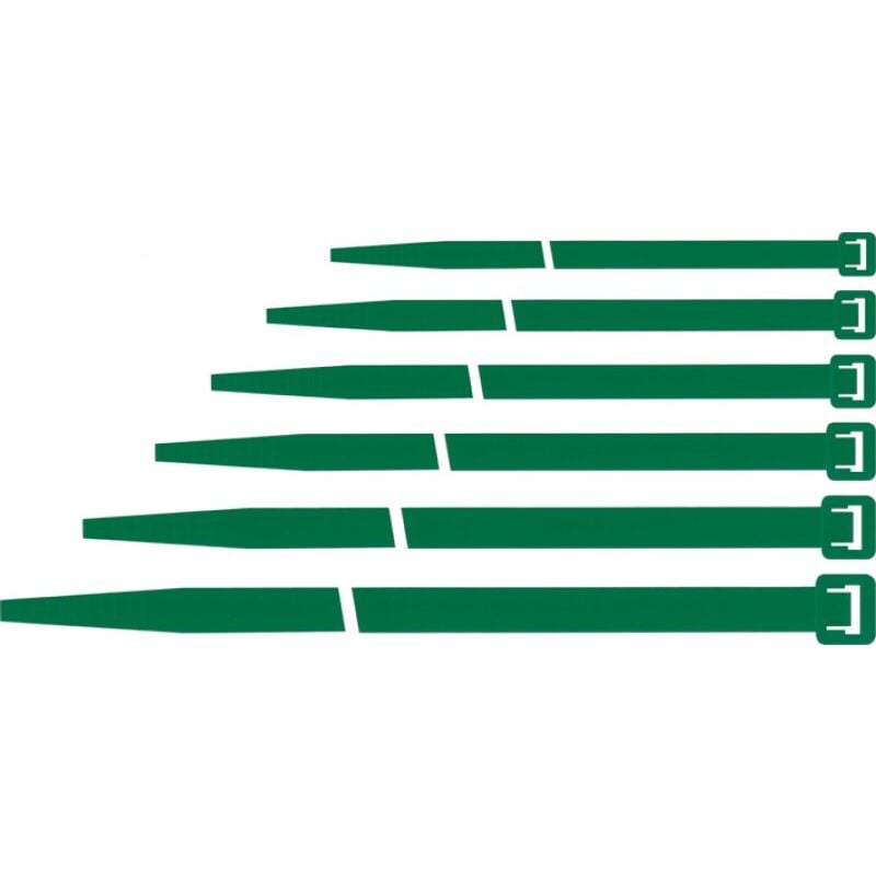 foto del prodotto bridas nylon 100 verde 4,6x390 mm. bolsa 100 unidades 