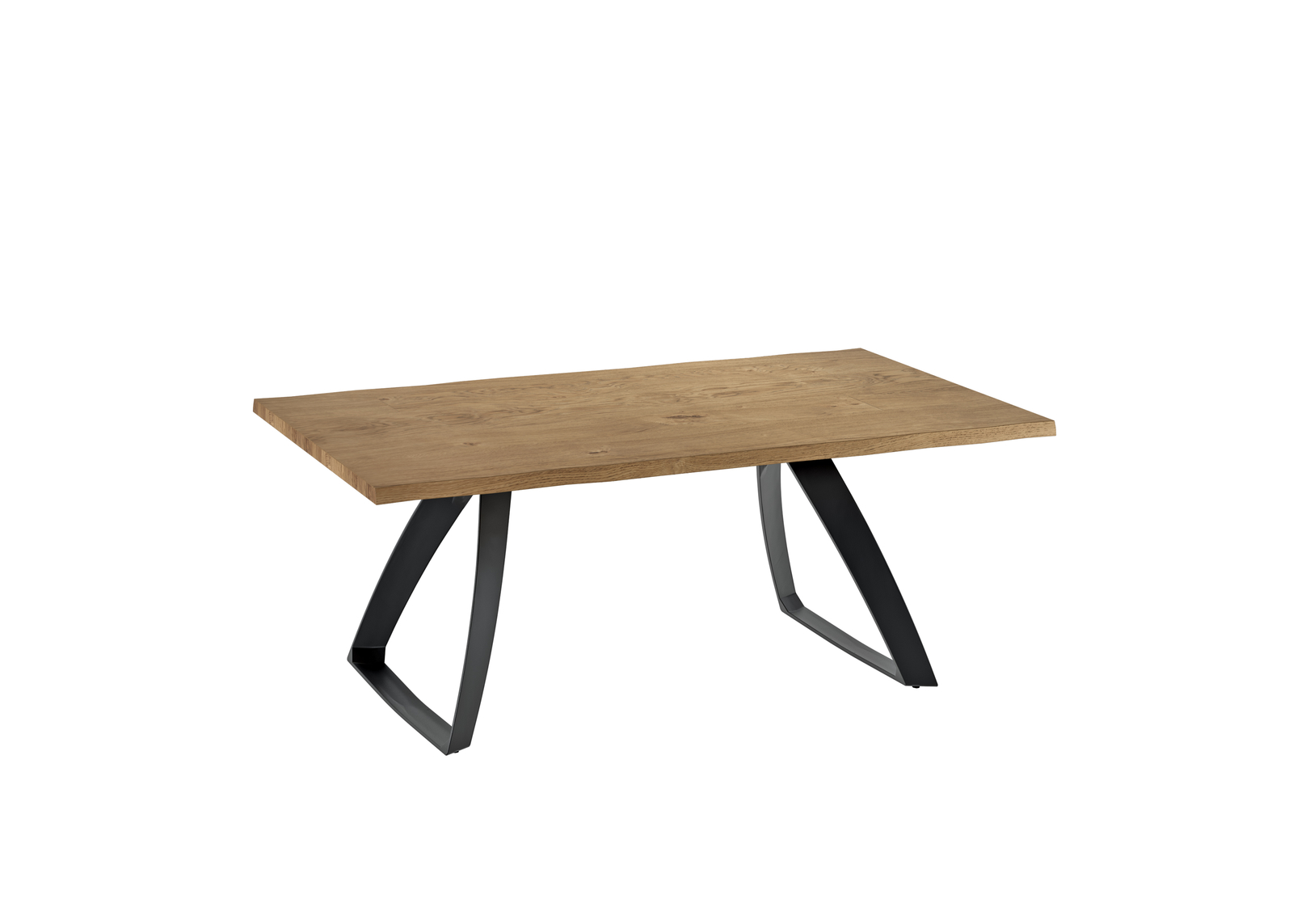 foto del prodotto bridge tavolo fisso 200 x 100 cm in rovere nero