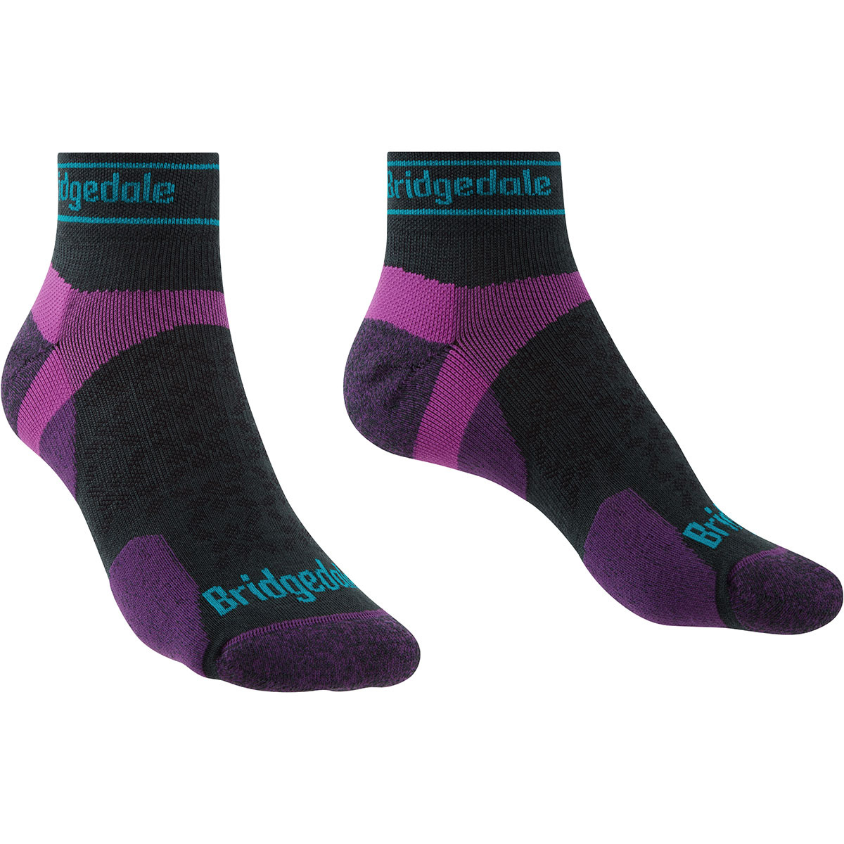 foto del prodotto bridgedale donna calze corte sportive con lana merino ultraleggere t2
