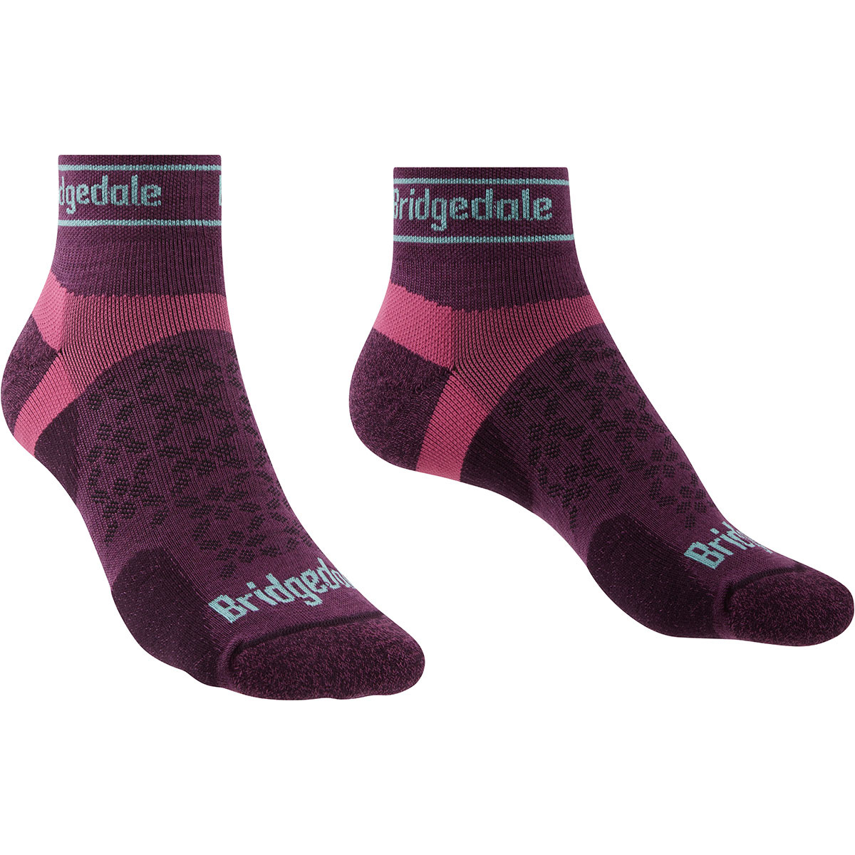foto del prodotto bridgedale donna calze corte sportive con lana merino ultraleggere t2