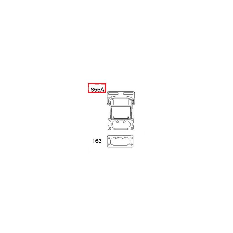 foto del prodotto briggs stratton adattatore filtro aria originale motore tagliaerba 69807