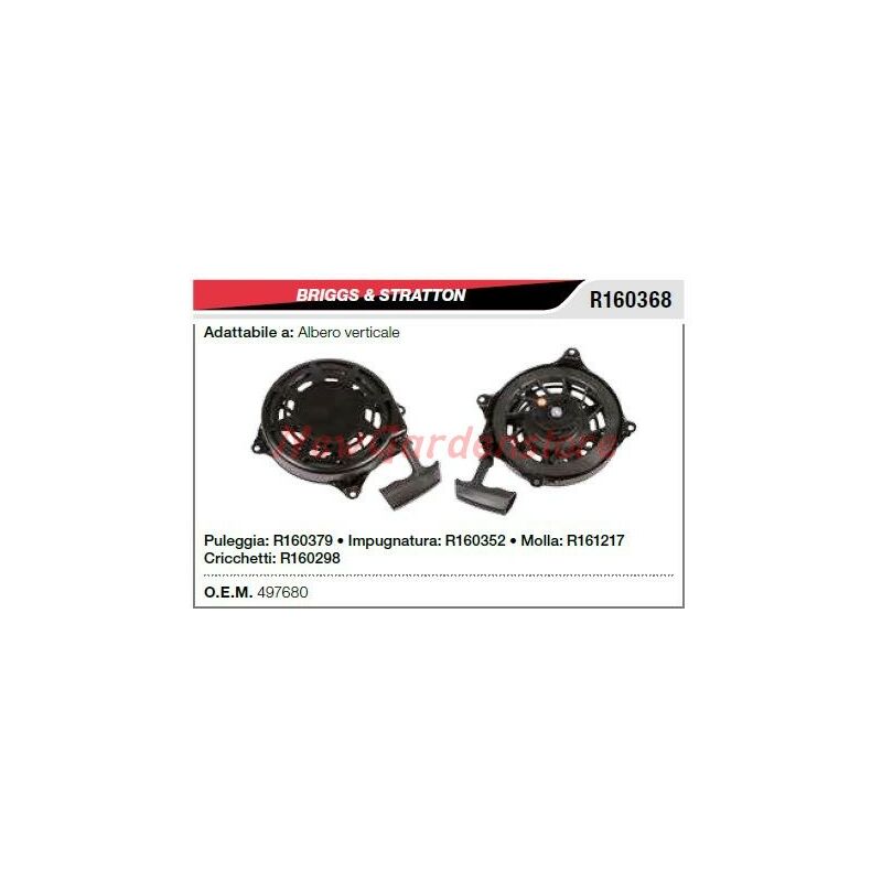 foto del prodotto briggs stratton avviamento b s tagliaerba tosaerba rasaerba albero verticale r160368